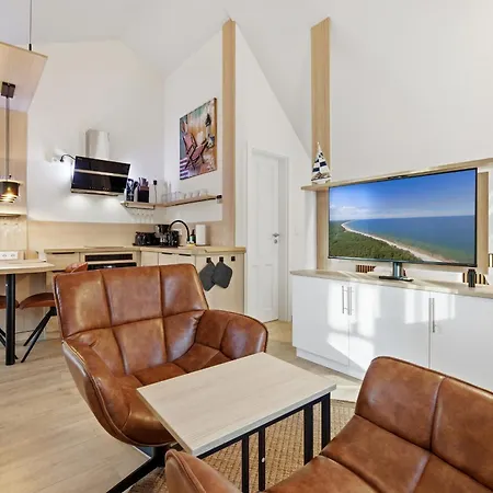 アパート Duenenhaeuser Unserusedomde Ca23qm Mit Parkplatz Direkt Am 11i3 *