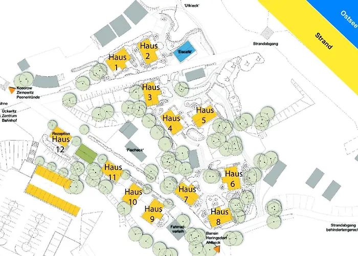 Apartment Dünenhäuser Unserusedomde Ca23qm Mit Parkplatz Direkt Am 11i3