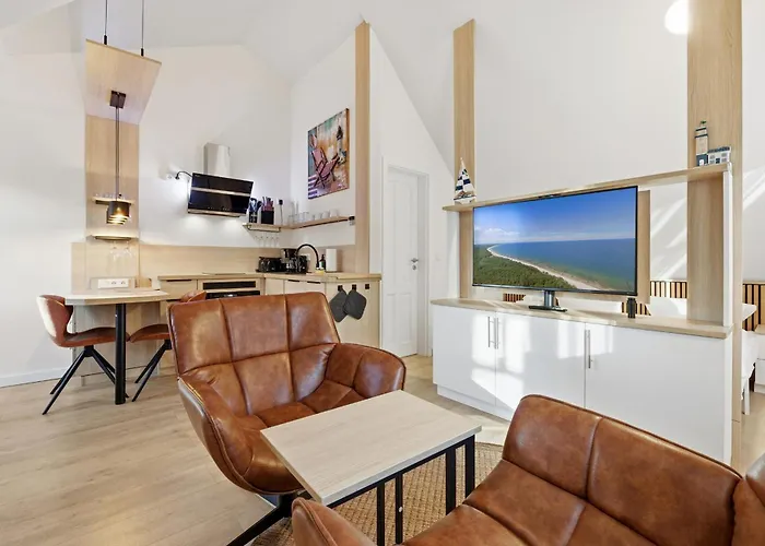 Apartment Dünenhäuser Unserusedomde Ca23qm Mit Parkplatz Direkt Am 11i3 *